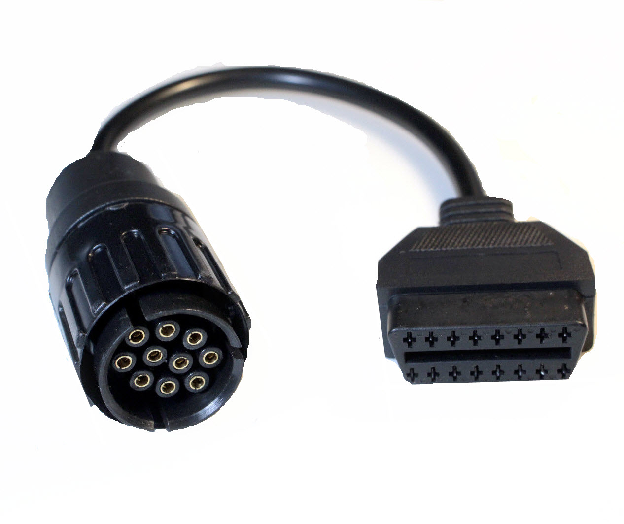 Bild von BMW Motorrad Adapterkabel 10 Pin auf 16 Pin OBD2 (weiblich)