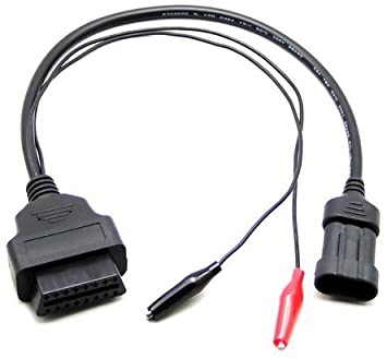 Image de Câble adapteur pour FIAT a 3 broches à la prise OBD2